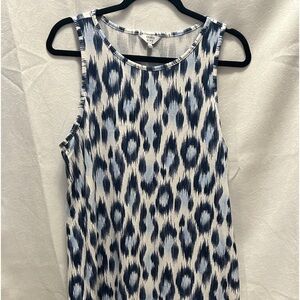 Printed pattern nice sleeveless dress